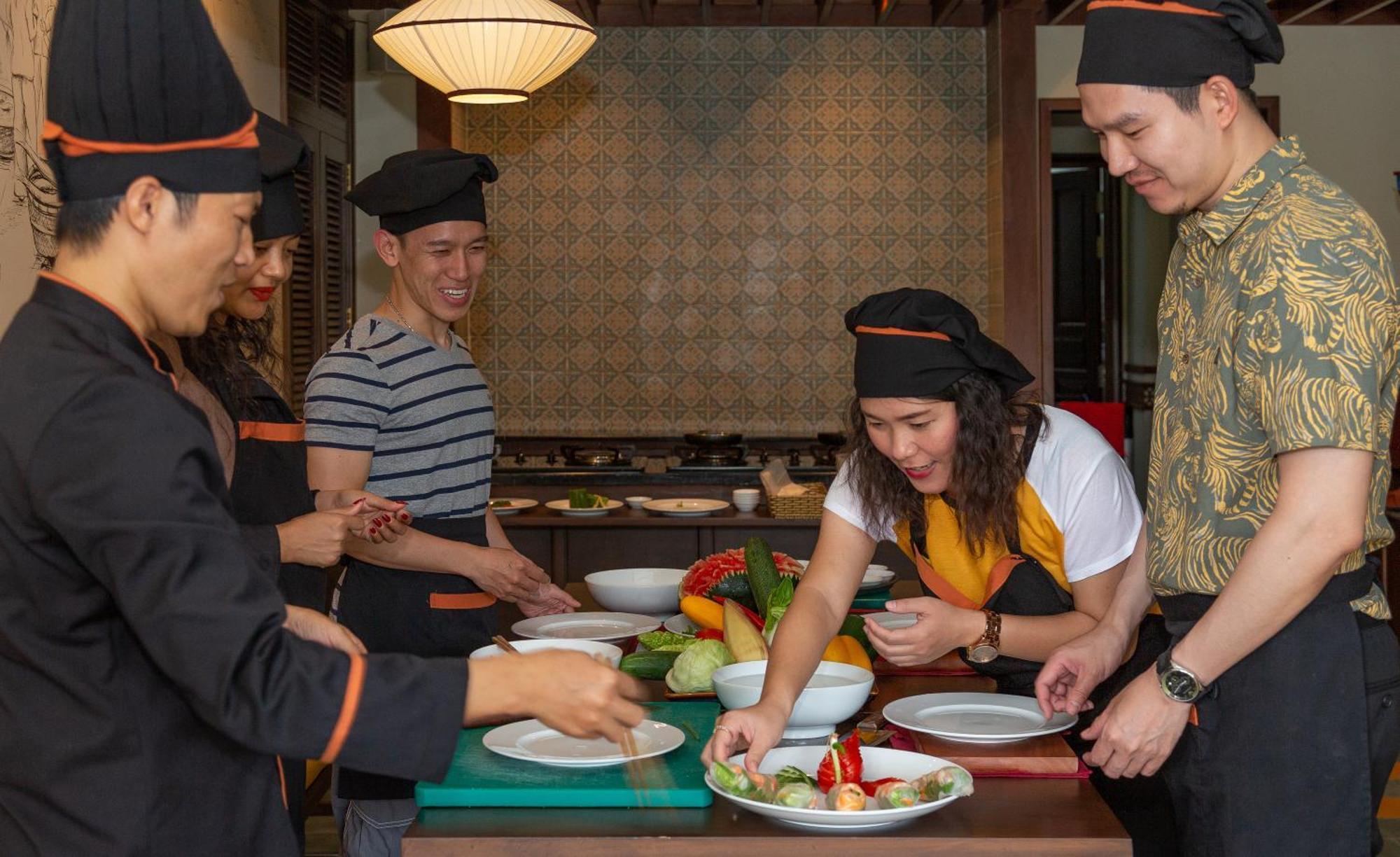 Cozy Savvy Boutique Hotel Hoi An Eksteriør billede Thai cooking class